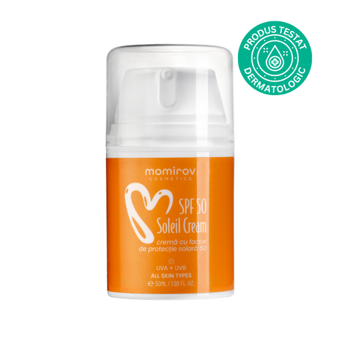 Soleil krém SPF 50 fényvédő faktorral, 50 ml