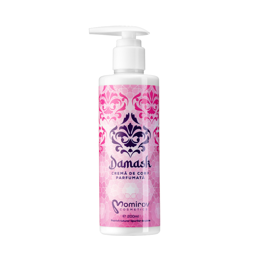 Damask illatú testápoló krém, 200 ml