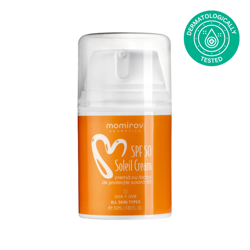 Soleil krém SPF 50 fényvédő faktorral, 50 ml