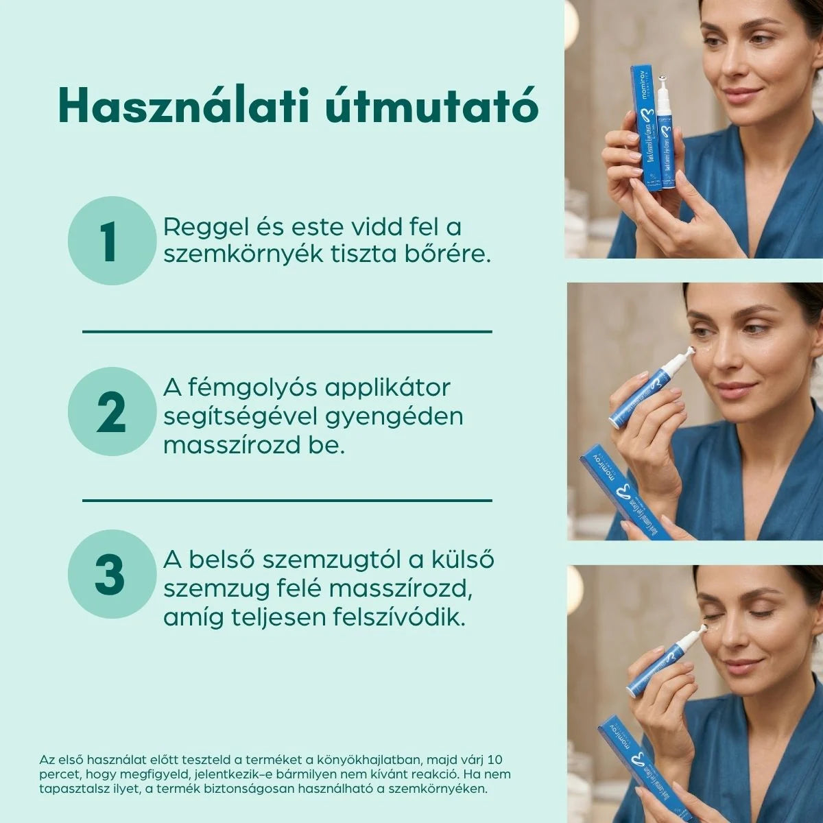 Dark Control szemkörnyékápoló világosító krém, 17 ml