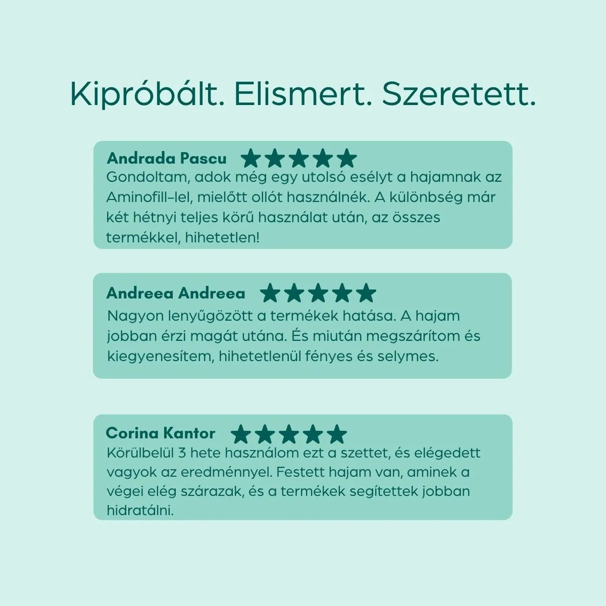 AminoFill Complex készlet a haj intenzív rekonstrukciójához