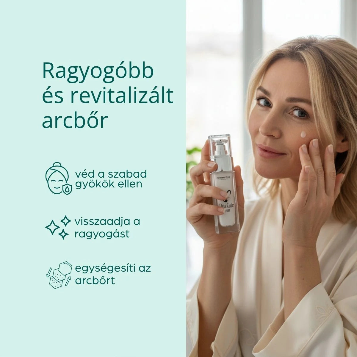 C-Vital Kaviár szérum C-vitaminnal és kaviár kivonattal, 30 ml