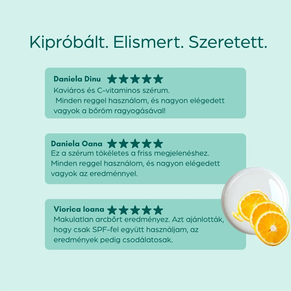 C-Vital Kaviár szérum C-vitaminnal és kaviár kivonattal, 30 ml