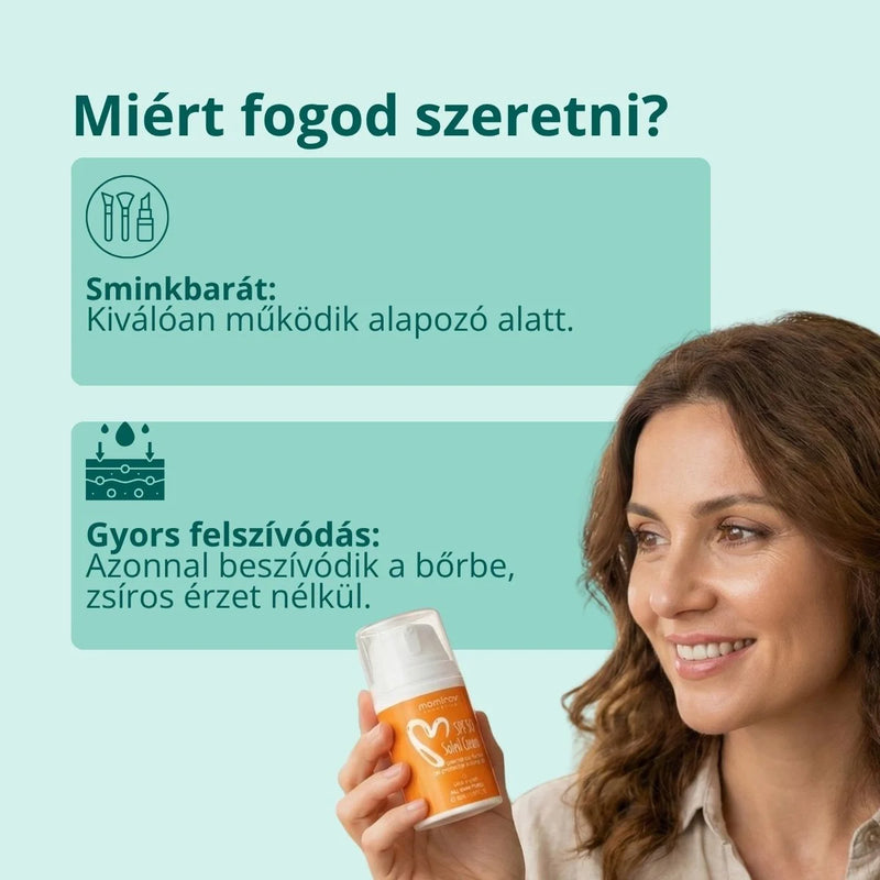 Soleil krém SPF 50 fényvédő faktorral, 50 ml