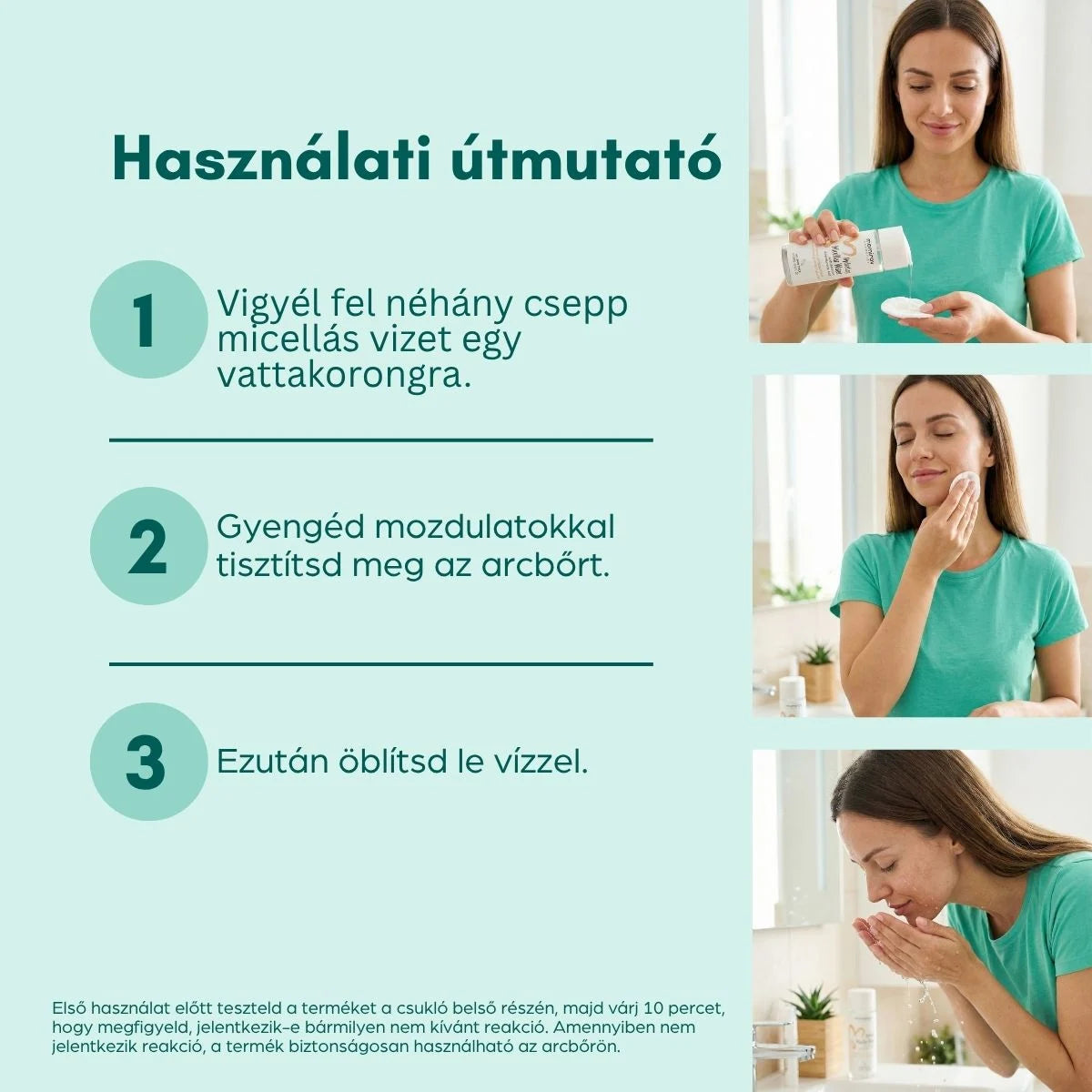 Hidratáló micellás víz hialuronsavval és allantoinnal, 200 ml