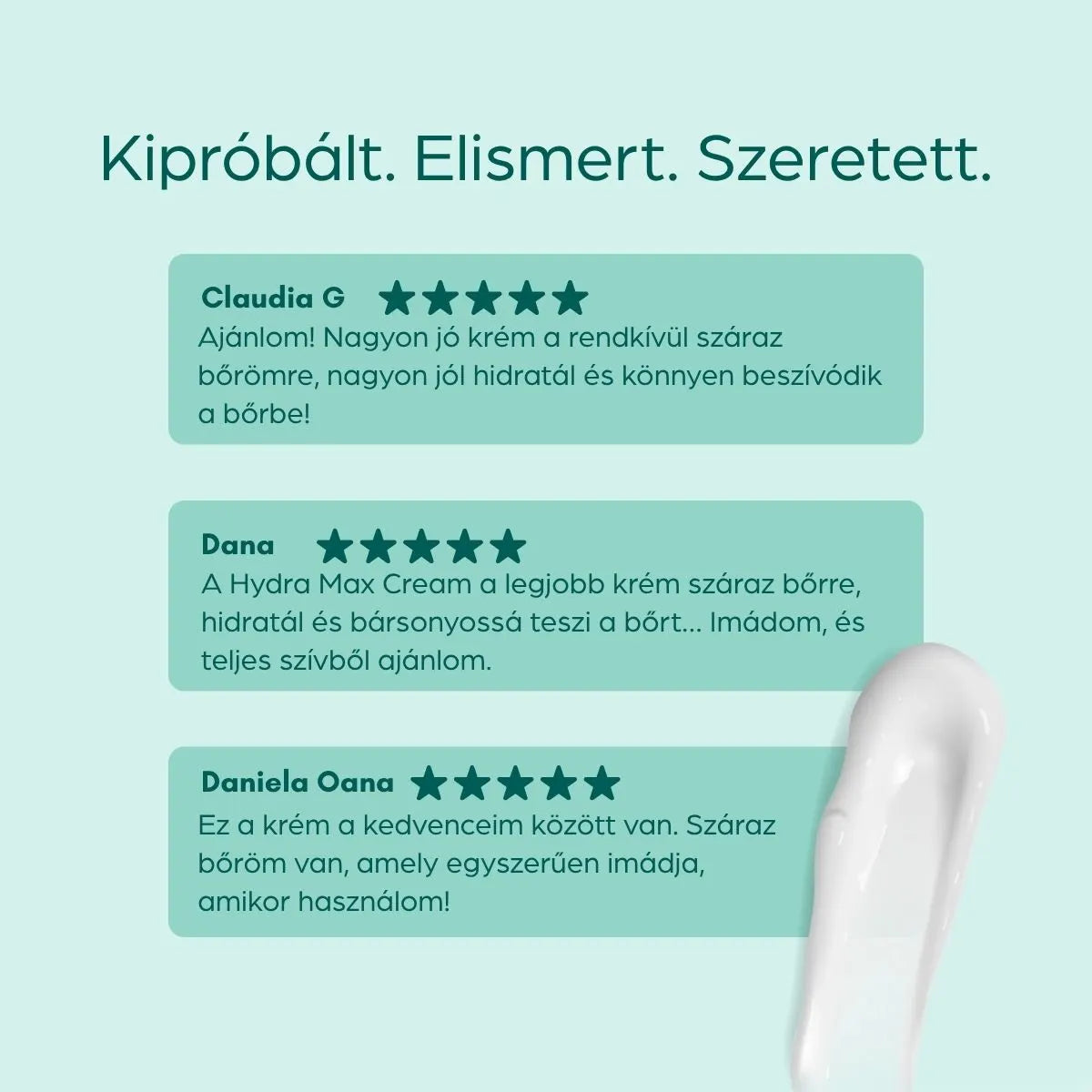 Hydra Max tápláló krém szkvalénnel és hialuronsavval száraz bőrre, 50 ml