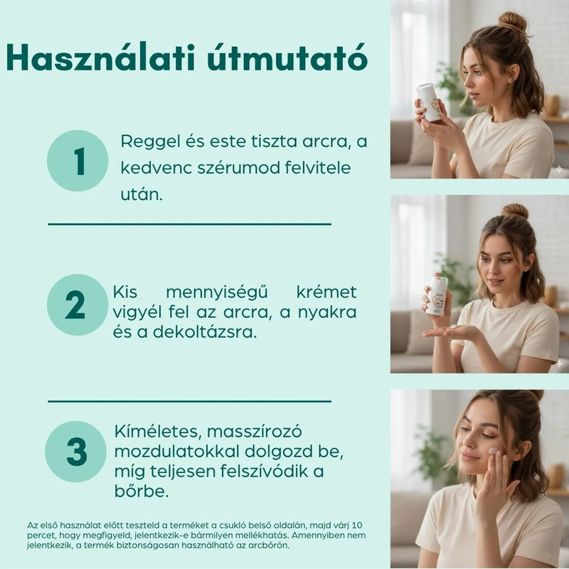 Quattro Hydra+ krém kollagénnel és 4 féle hialuronsavval, 50 ml