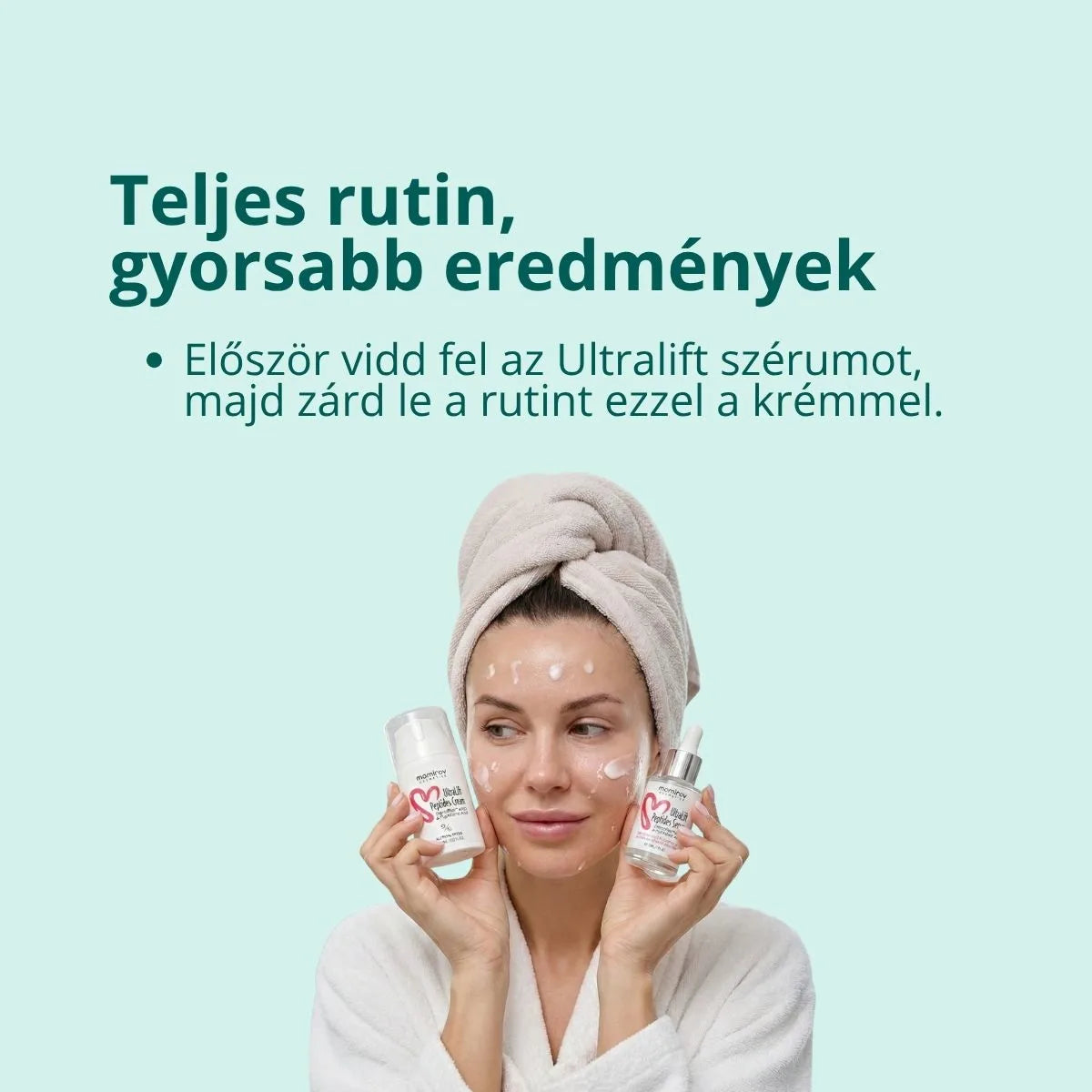 Ultralift krém peptidekkel és hialuronsavval, 50 ml