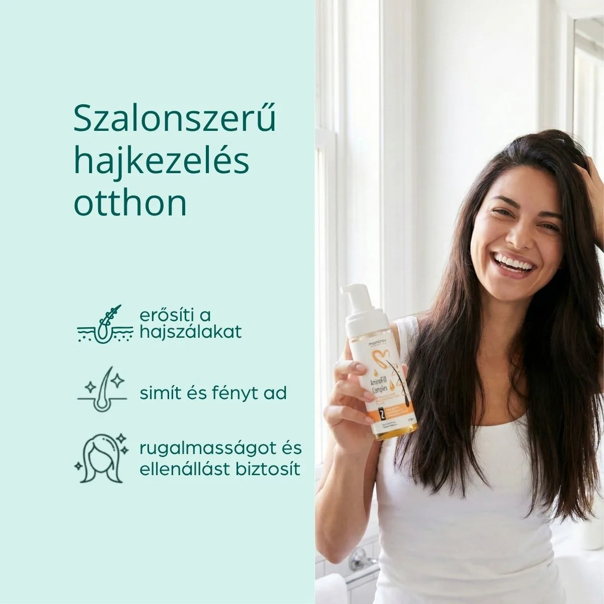 Aminofill Complex hajtöltő anyag az intenzív hajrekonstrukcióhoz, 150 ml