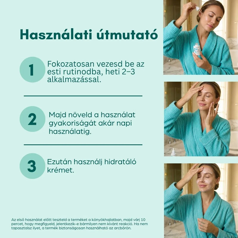 Hydra Boost szérum 4% glikolsavval és 1% ektoinnal száraz bőrre, 30 ml