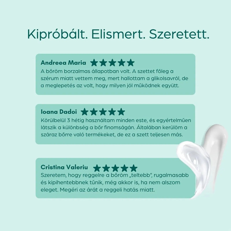 Kit HydraMax szérummal és krémmel száraz bőrre