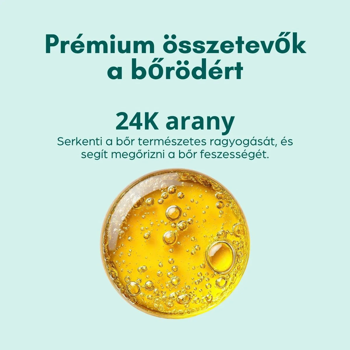 Nappali lifting krém 24K arannyal és SPF 30-cal, 50 ml