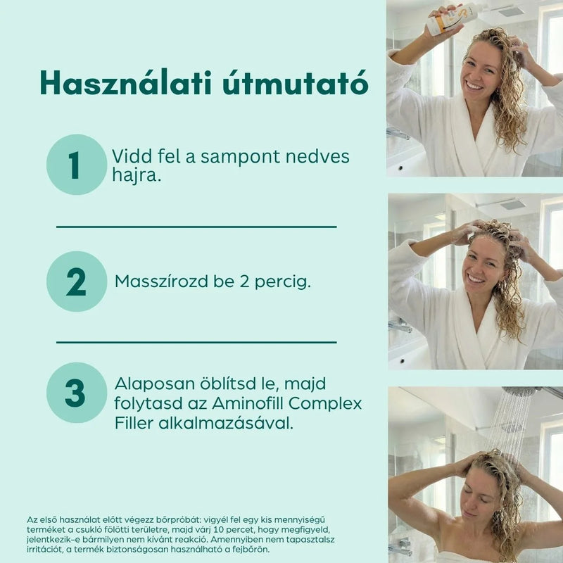 Aminofill Complex intenzív hajrekonstrukciós sampon, 250 ml
