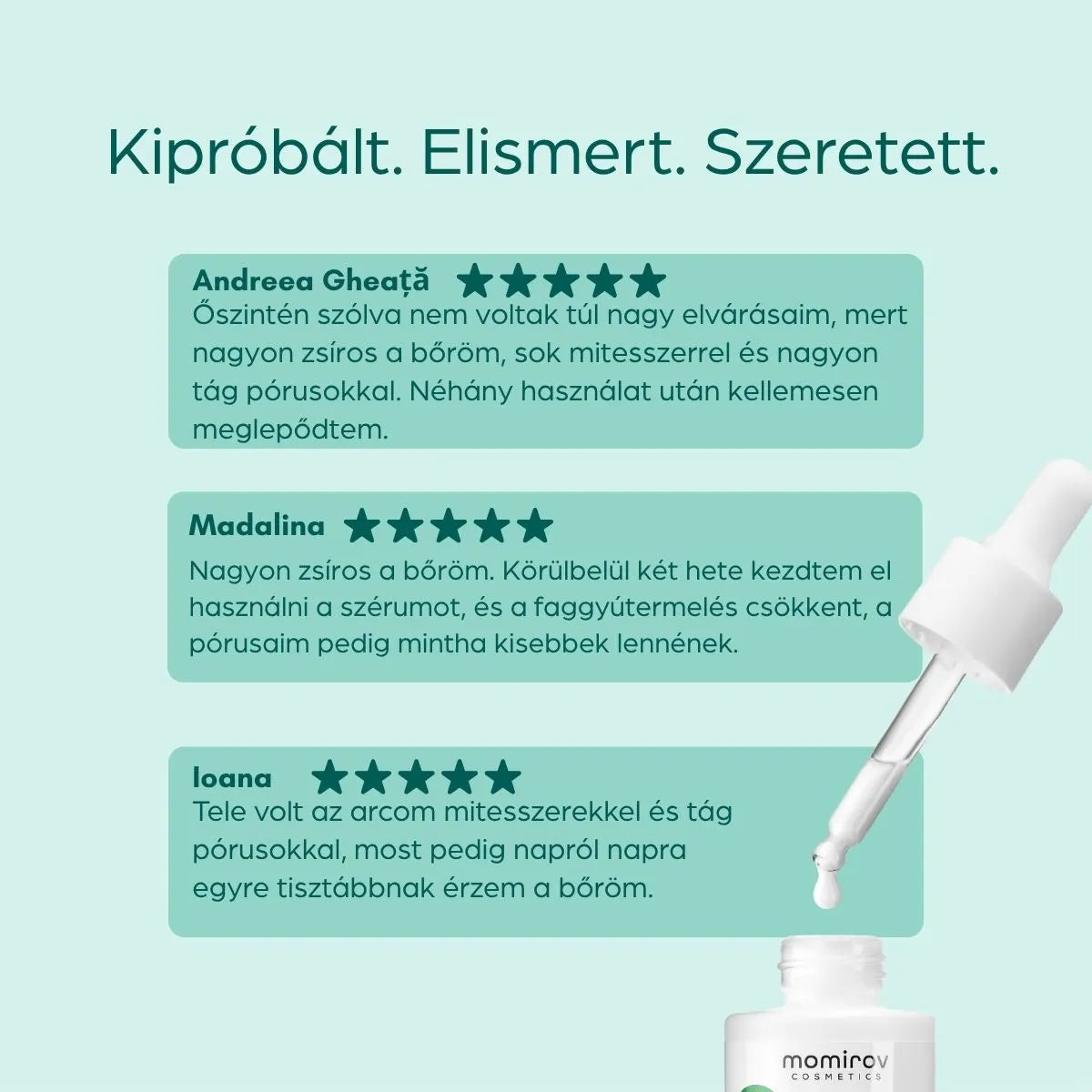 BHA Sebum Control szérum 2% szalicilsavval és 2% niacinamiddal zsíros és kombinált bőrre, 30 ml