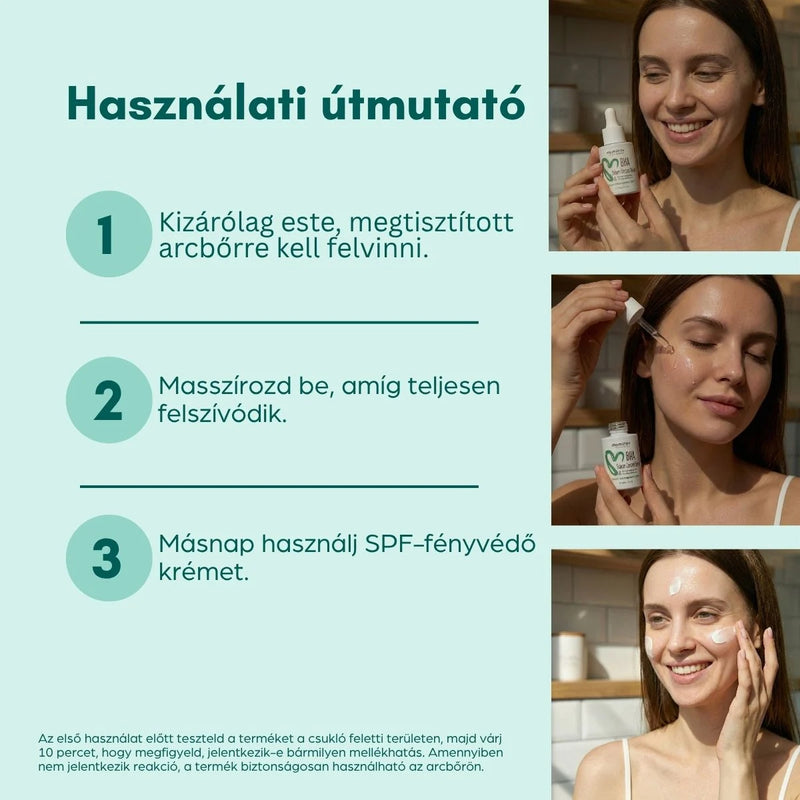 BHA Sebum Control szérum 2% szalicilsavval és 2% niacinamiddal zsíros és kombinált bőrre, 30 ml