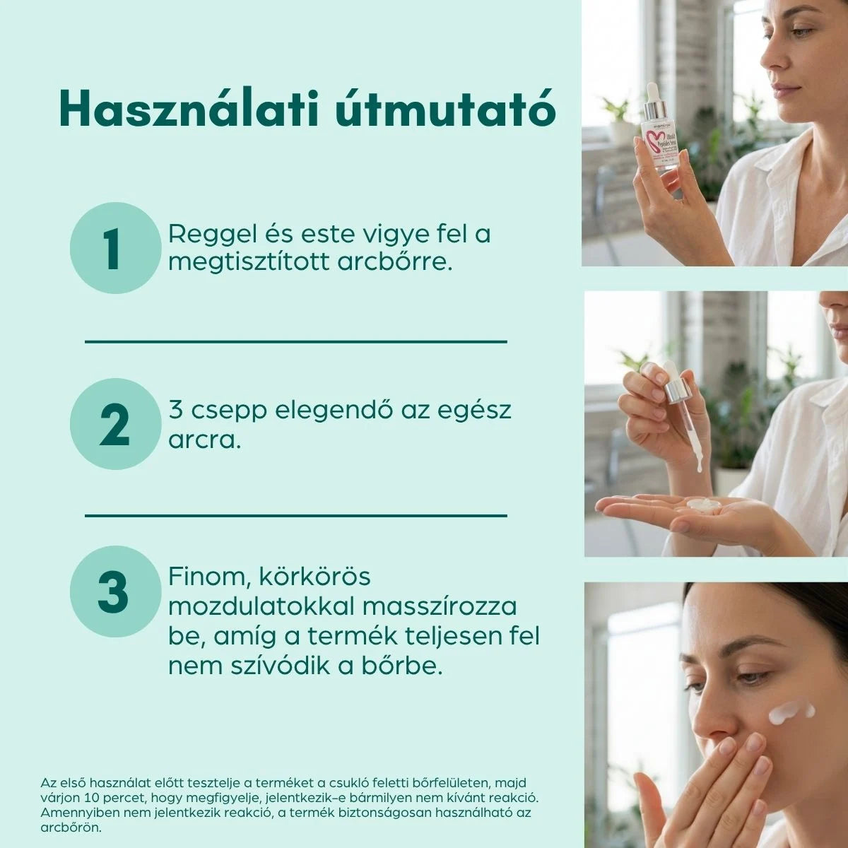 Ultra-lifting szérum peptidekkel és hialuronsavval, 30 ml