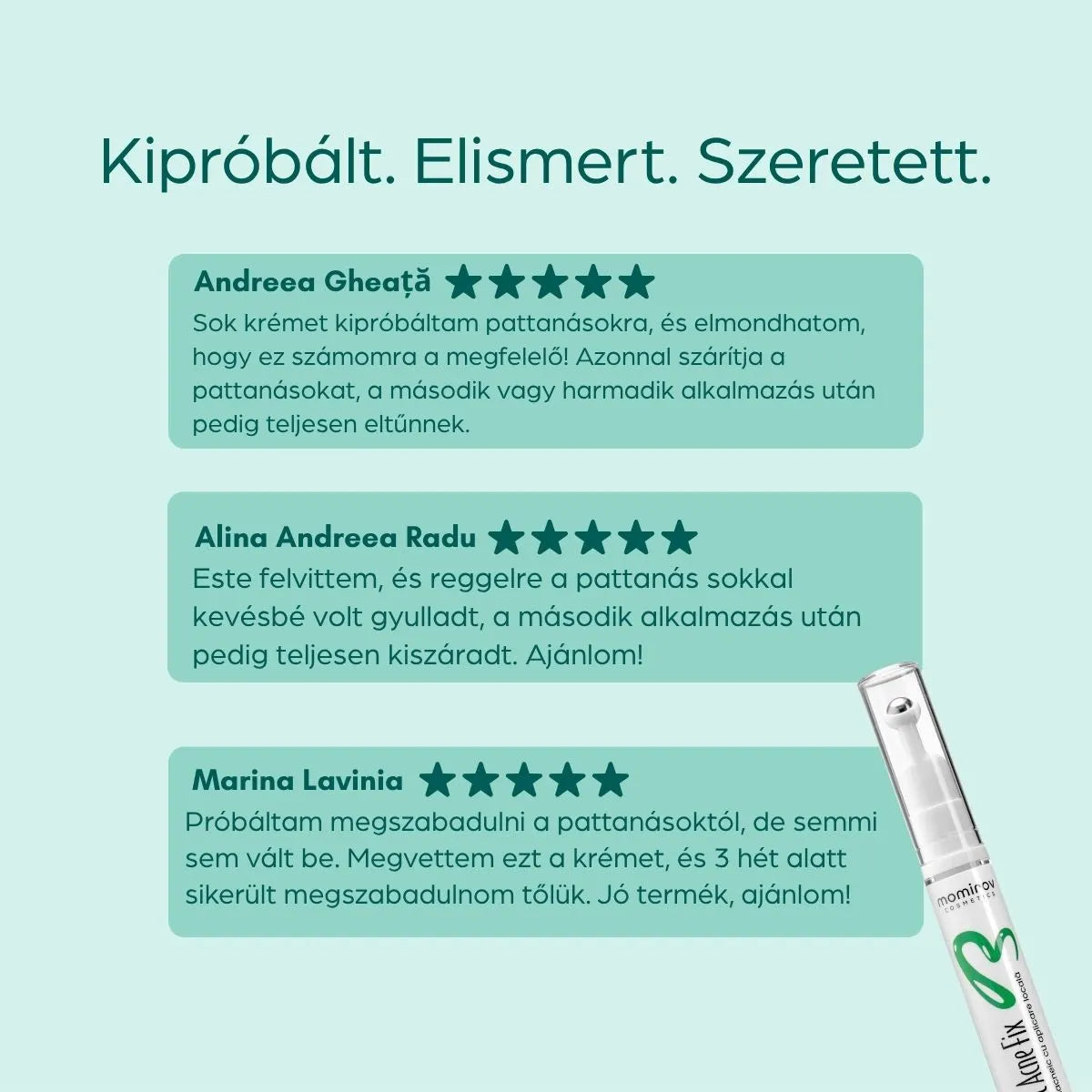 Smart Acne Fix Gél pattanásokra, 17 ml