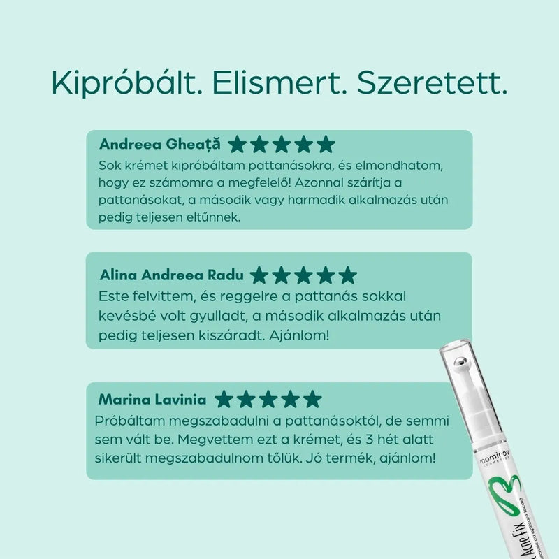 Smart Acne Fix Gél pattanásokra, 17 ml