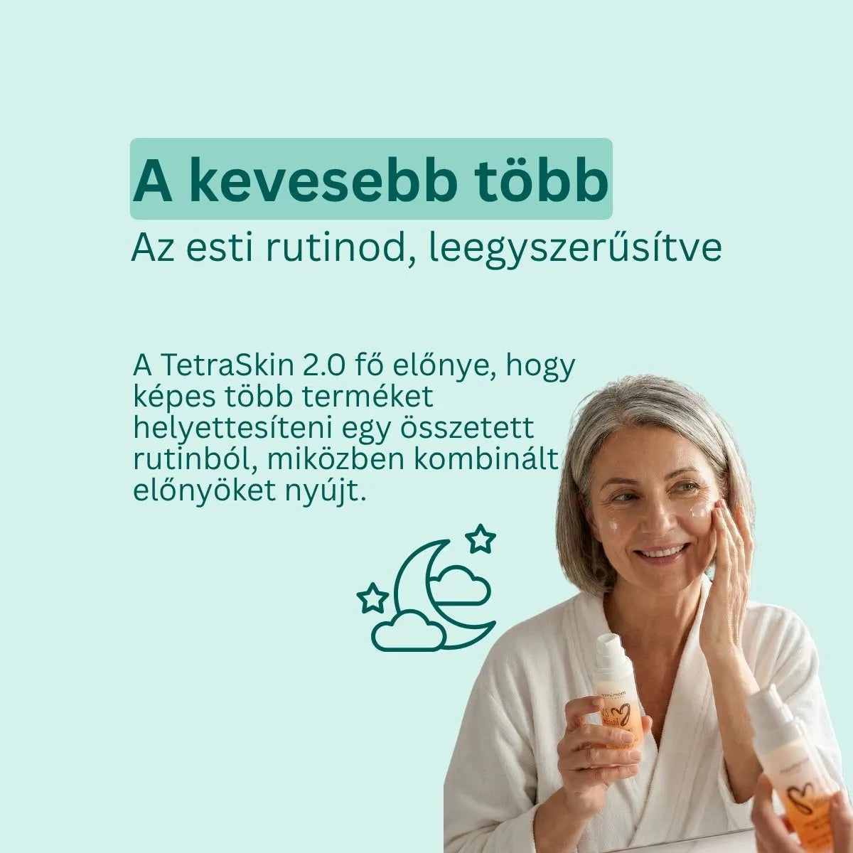 TetraSkin 2.0 Négyfázisú arckrém, 50 ml
