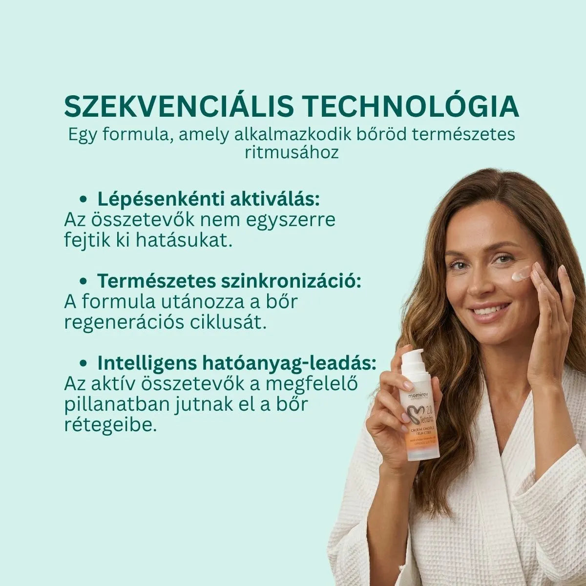 TetraSkin 2.0 Négyfázisú arckrém, 50 ml