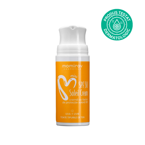Mini Soleil krém SPF 50 fényvédő faktorral, 15 ml