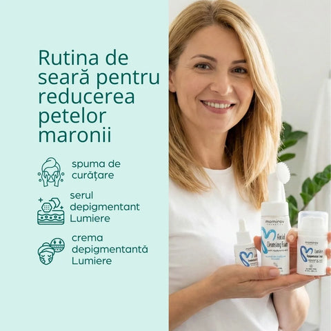 Esti noapte pentru reducerea petelor maronii
