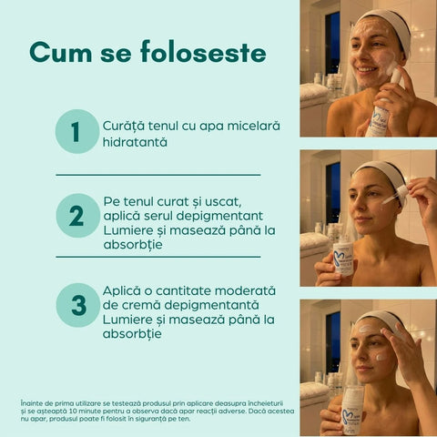 Esti noapte pentru reducerea petelor maronii