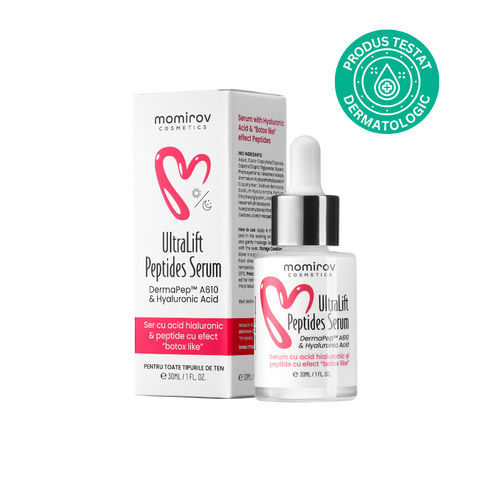 Ultra-lifting szérum peptidekkel és hialuronsavval, 30 ml