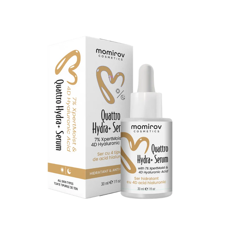 Quattro Hydra+ szérum 4D hialuronsavval, szkvalánnal és ektoinnal, 30 ml