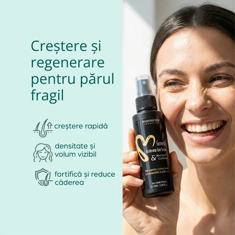 Hajnövekedést serkentő szérum Baicapillal és koffeinnel, 100 ml