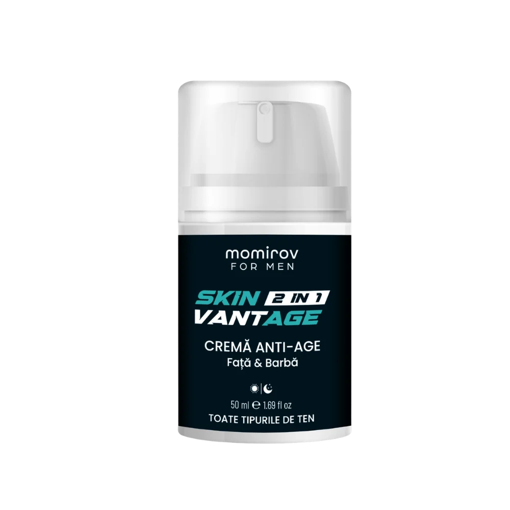 Skin Vantage öregedésgátló férfi krém 2in1, 50 ml