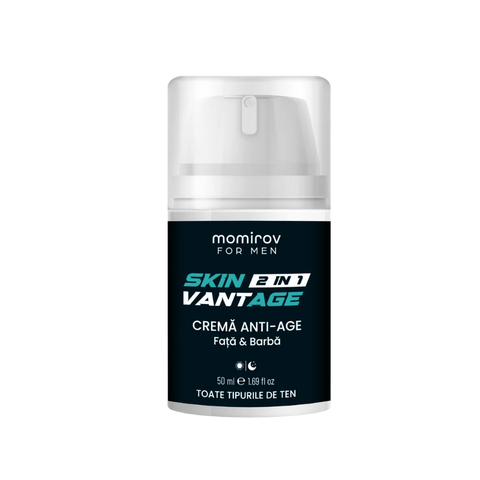 Skin Vantage öregedésgátló férfi krém 2in1, 50 ml