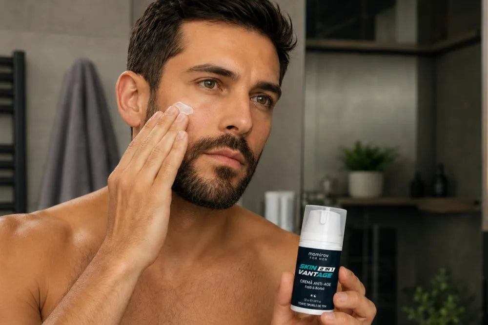 Skin Vantage öregedésgátló férfi krém 2in1, 50 ml