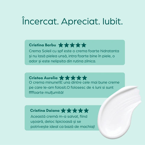 Soleil krém SPF 50 fényvédő faktorral, 50 ml