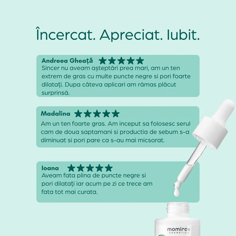 BHA Sebum Control szérum 2% szalicilsavval és 2% niacinamiddal zsíros és kombinált bőrre, 30 ml