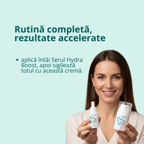 Hydra Max tápláló krém szkvalénnel és hialuronsavval száraz bőrre, 50 ml