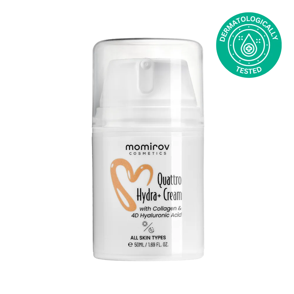 Quattro Hydra+ krém kollagénnel és 4 féle hialuronsavval, 50 ml