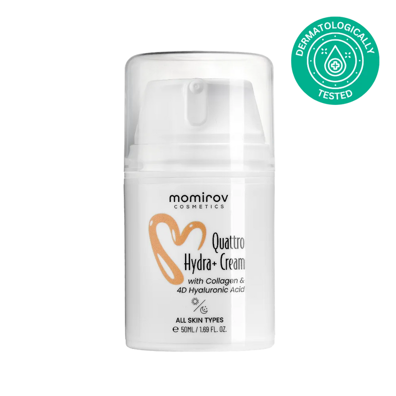 Quattro Hydra+ krém kollagénnel és 4 féle hialuronsavval, 50 ml