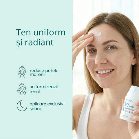 Lumière depigmentáló krém Melavoiddal és kojisavval a barna foltok ellen, 50 ml