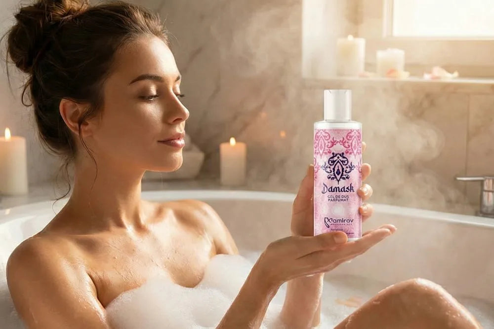 Damask parfümös tusfürdő, 200 ml