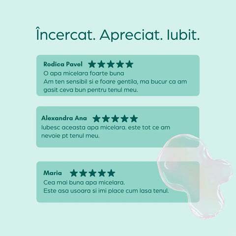 Finom micellás víz aloe verával, 200 ml