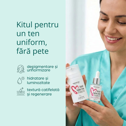 Ultralift Peptides készlet szérummal és krémmel a ráncok csökkentésére