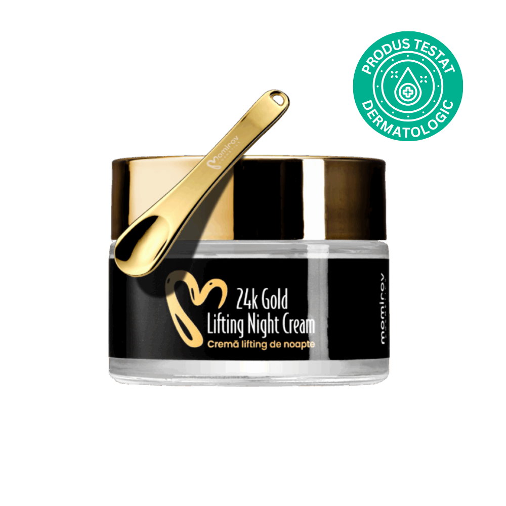 24K éjszakai lifting krém arannyal és 10% Tens-up hatóanyaggal, 50 ml