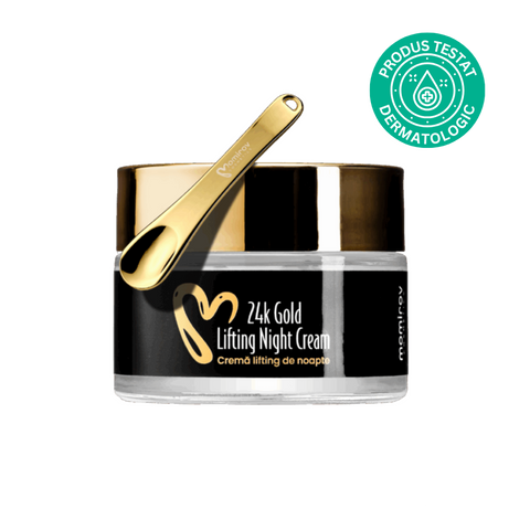 24K éjszakai lifting krém arannyal és 10% Tens-up hatóanyaggal, 50 ml