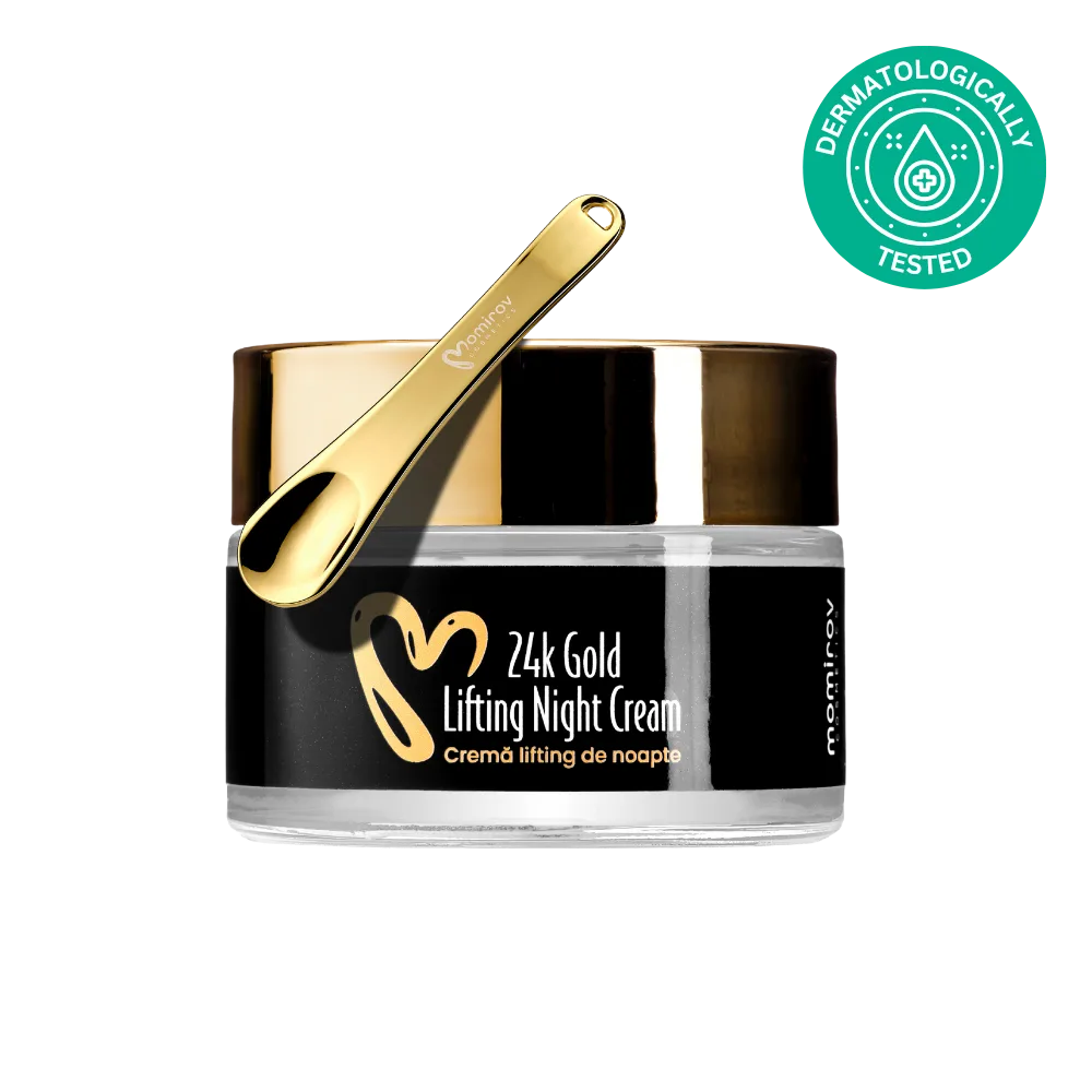 24K éjszakai lifting krém arannyal és 10% Tens-up hatóanyaggal, 50 ml