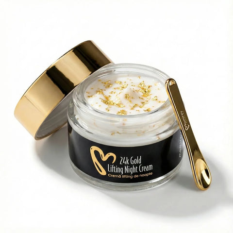24K éjszakai lifting krém arannyal és 10% Tens-up hatóanyaggal, 50 ml