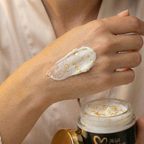24K éjszakai lifting krém arannyal és 10% Tens-up hatóanyaggal, 50 ml