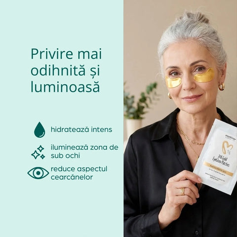 24K Eyeglow hidrogél szemmaszk – 2 db