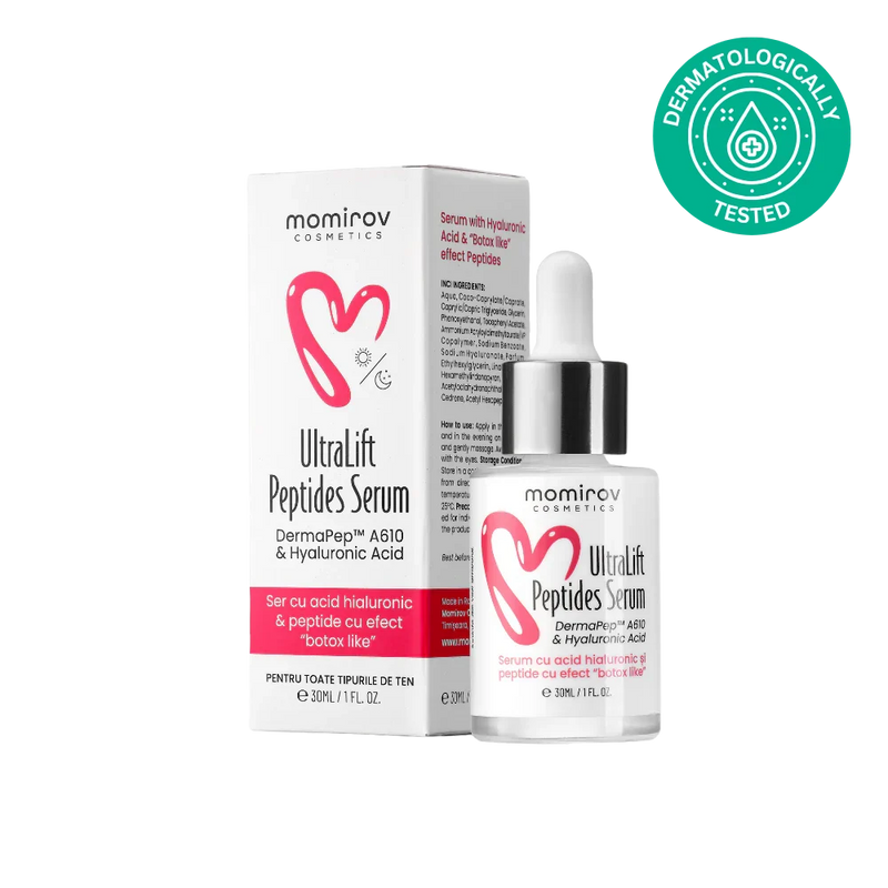 Ultra-lifting szérum peptidekkel és hialuronsavval, 30 ml