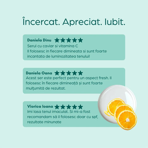 C-Vital Kaviár szérum C-vitaminnal és kaviár kivonattal, 30 ml